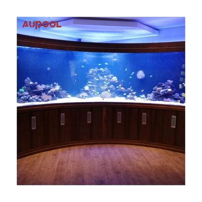 Clear Acrylic Swimming Pool for High Light Transmission 92.5% and 30-950mm Thickness