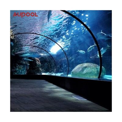Clear Acrylic Swimming Pool for High Light Transmission 92.5% and 30-950mm Thickness