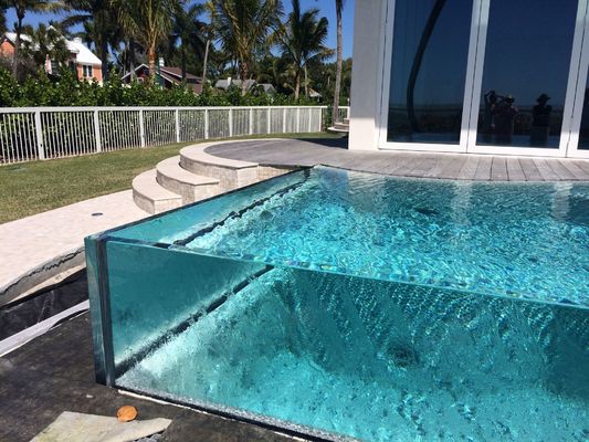High Transparency Acrylic Swimming Pool Sheets for Custom Pool Design within AUPOOL