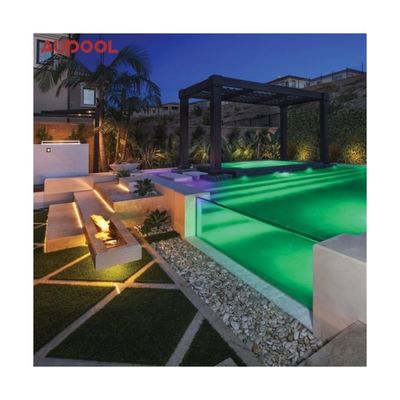 Custom Thickness Clear Acrylic Plastic Glass Piscine Acrylic Glass Pool for Clear Water