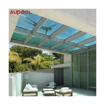 Customer's Demand Customized Above Ground Swimming Pool with Fiberglass Plastic Acrylic