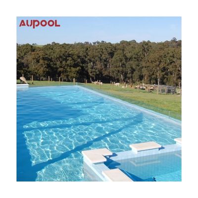 Customer's Demand Customized Above Ground Swimming Pool with Fiberglass Plastic Acrylic