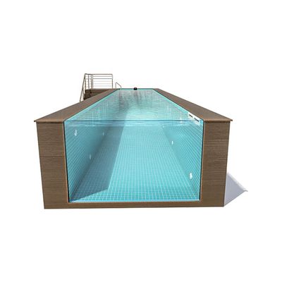 AUPOOL Endless Backyard Workout Resistance Swimming Pool Non-Yellowing for 30 Years