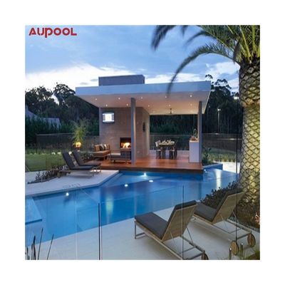 Customized Acrylic Swimming Pool Window with High Light Transmission 93% and Air Pump