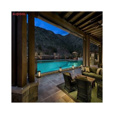Customized Acrylic Swimming Pool Window with High Light Transmission 93% and Air Pump