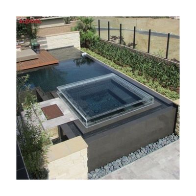 Transparent AUPOOL Custom Pmma Sheet Acrylic Sheet for Swimming Season Custom Product
