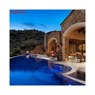Transparent AUPOOL Custom Pmma Sheet Acrylic Sheet for Swimming Season Custom Product