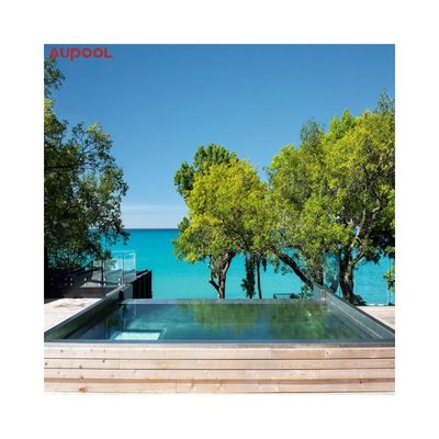 Upgrade Your Outdoor Space with AUPOOL High Fashion Clear Thick Acrylic Swimming Pool