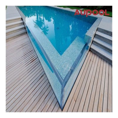 Family Swimming Season Essential Custom Transparent Plexiglass Acrylic Sheet Swimming Pool with Air Pump