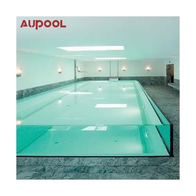 Fiberglass Acrylic Swimming Pool for Customer's Demand and Clear Outdoor Glass Panels