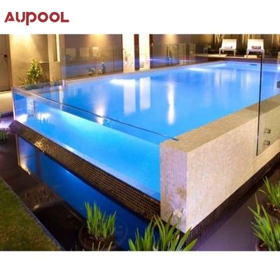 Outdoor Playground Custom Acrylic Glass Sheet for Family Swimming Pools on Playground