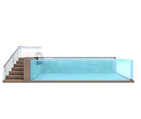 Lucite Acrylic Swimming Pool For Style Durability And Functionality