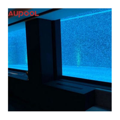 Transparent Acrylic Wall for Pool Aquarium Customized 100mm Thickness Garden Landscape
