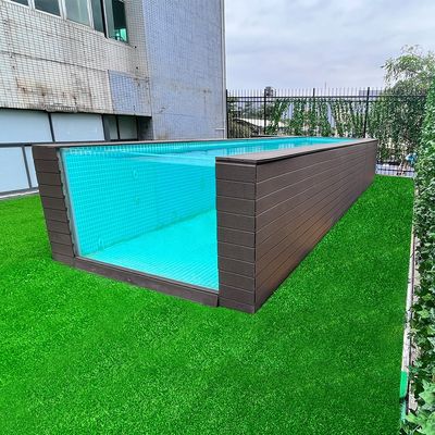 Custom Size Thickness Transparent Acrylic Panels Outdoor Clear Wall for Swimming Pool