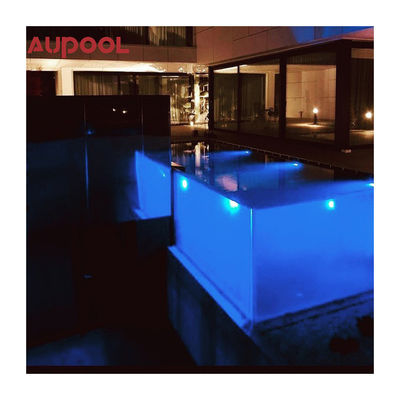 Durable Swimming Spa Pool Led Light Water Curtain for School Hotel Villa Gym Yard
