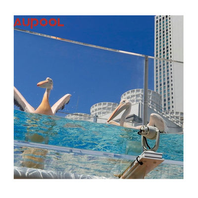 60Mm 80Mm Clear Acrylic Swimming Pool With Acrylicpool Wall With Crystal Clear Water
