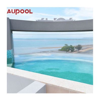 Easy Install 36 Levels Adjustable Wall Mounted Swimming Pool with Acrylicpool Wall Water Wave Jet Machine