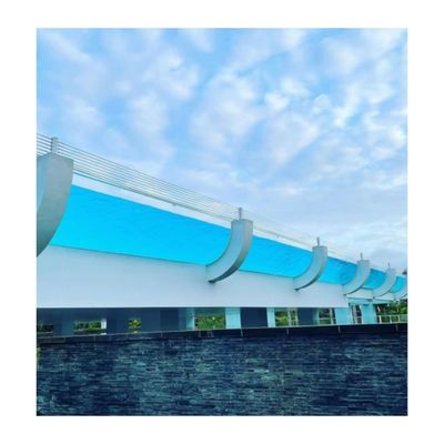 12m Acrylic Swimming Pool A Luxurious Addition to Aupool Spectacular Hotel Rooftop
