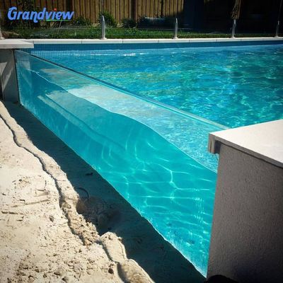 Transparent Pool Window 30Mm 300Mm Clear Acrylic Plastic Pmma Acrylic for Swimming Pool
