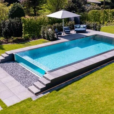 Efficiently Clear Large Pools with Aupool's UV Resistant Acrylic Swimming Pool Window