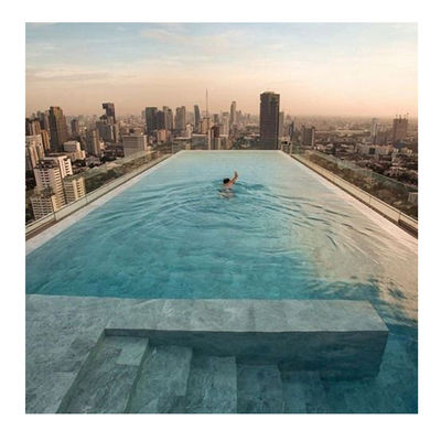 High Light Transmission Custom 50mm Acrylic Glass Sheet for Swimming Pool and Aquarium