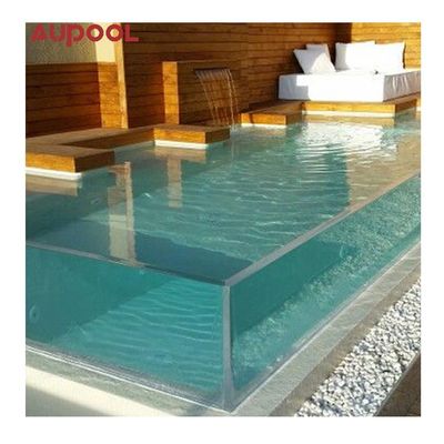 Popular Custom Infinity Edge Clear Thick Acrylic Glass Sheet for Thick Glass Aquarium