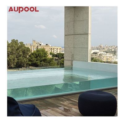 Popular Custom Infinity Edge Clear Thick Acrylic Glass Sheet for Thick Glass Aquarium