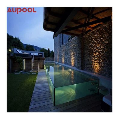 30-950mm Thickness Customized Large Above Ground Steel Frame Swimming Pool for Hotel