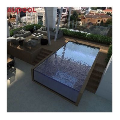 Modern Design 8 Meters Jets Surfing Body Massage Swim Spa with Endless Acrylic Panels