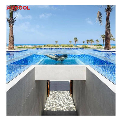 Customized High Diaphaneity Acrylic Swimming Pool for Thermostatic Spa and Pools