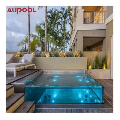 Pool Container Acrylic Plexiglass Sheet for Outdoor Infinity Swimming Pool Design