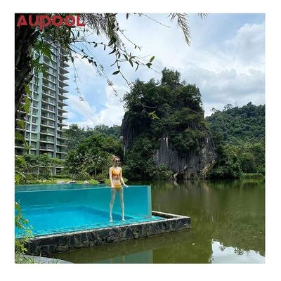 Transform Your Backyard into a Resort with Our Suspended Lucite Acrylic Swimming Pool