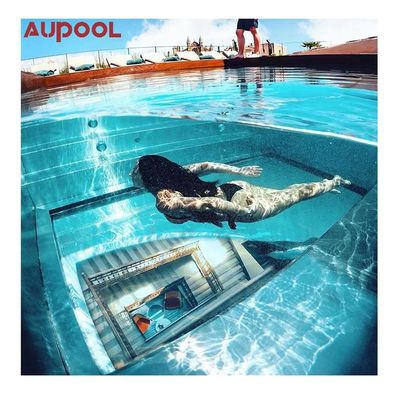 Indoor and Outdoor Training Movable Steel Structure Swimming Pools Durable Customized Size