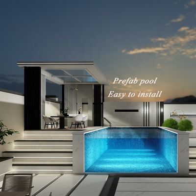 Superior Cast Acrylic Pools Customized Size Favorable Advantage Best Backyard Choice