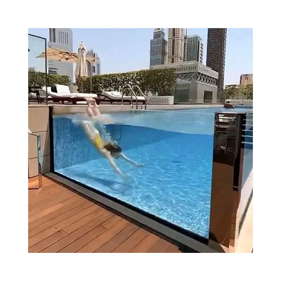 Direct Sale of Customized Rectangle Fish Aquarium Acrylic Sheet for Inground Pool