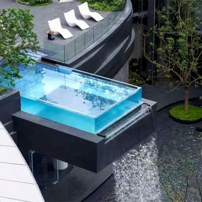 Customized Swimming Pools Durable Above Ground Acrylic Pool with Epic Functionality