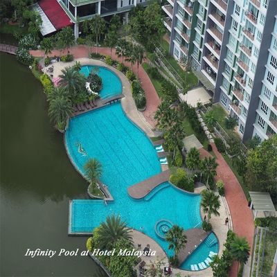 High Light Transmission Transparent Fiberglass Pool Shells for Large Outdoor Pools