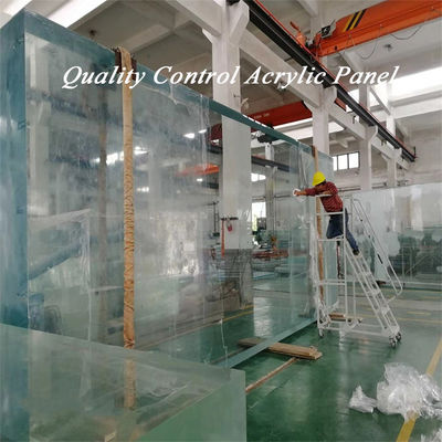 Acrylic Villa Swimming Pool with Endless Glass Panels and Full Side Inground Design
