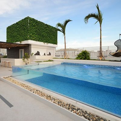 Transparent Above Ground Villa Backyard PMMA Lucite Acrylic Panels for Swimming Pool