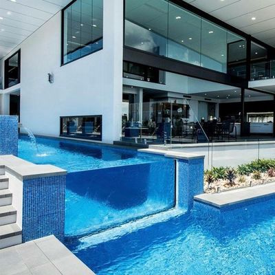 Aupool Fiber Glass Swimming Pool Equipment Counter Current Pool for Transparent Pools