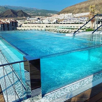 Aupool Fiber Glass Swimming Pool Equipment Counter Current Pool for Transparent Pools