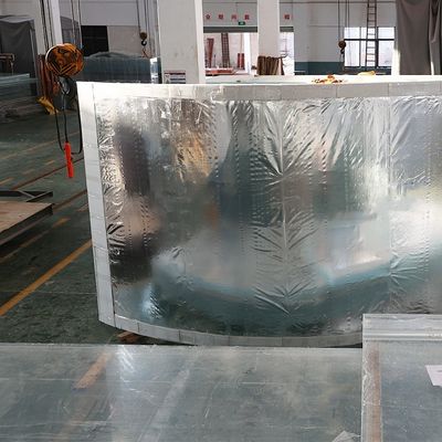 Acrylic Construction Aupool Outdoor Infinitive Counter Current Pool with Clear Window