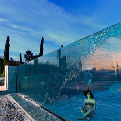 Pool Glass Thick Transparent Sheet Acrylic Swimming Pool for Outdoor Pool Construction