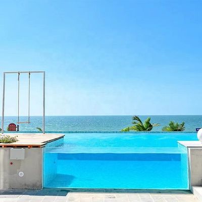High Transparency Clear Acrylic Swimming Pool for Family Versatile Building Material