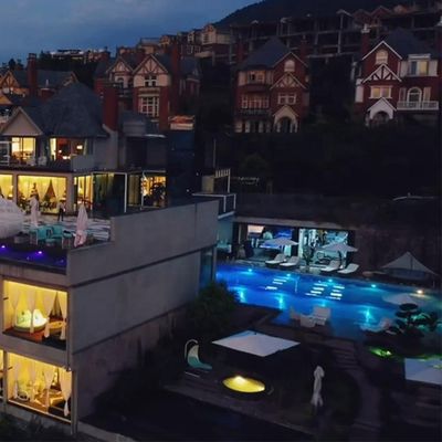 Customer's Demand Acrylic Swimming Pool for Aupool Outdoor Homestay Transparent Clear