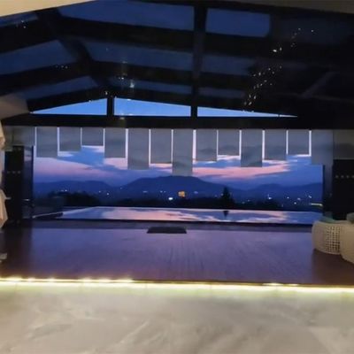 Transparent Plastic Sheet Gym Pool Thick Glass Acrylic Swimming Pool with Air Pump