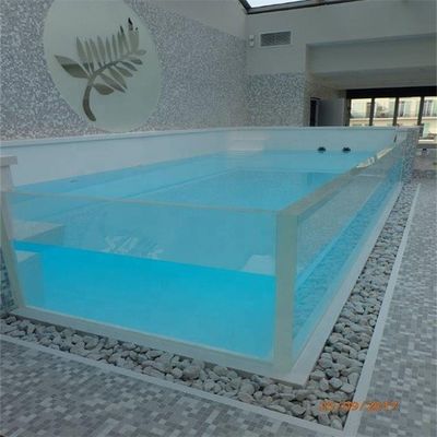 Outdoor Fiberglass Swimming Pool Density 1.19-1.20kg/cm3 High Light Transmission 93%