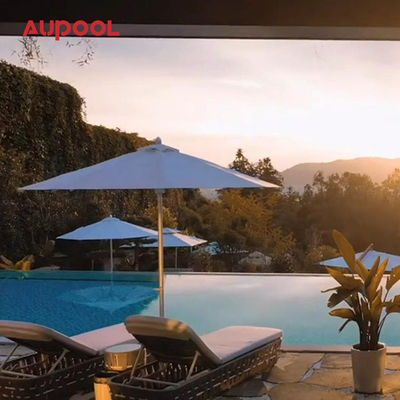 Transparent 100Mm Swim Pool Wall Bottom And Side Panel For Swimming Pool From Aupool