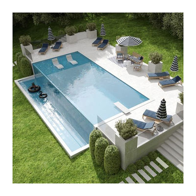 Full Set 50mm 80mm Plexiglass Wall Acrylic Sheets Glass Swimming Pool for Diaphaneity