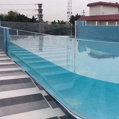 Outdoor Overground Villa Pool with 4 Side Transparent Panel and Acrylic Material
